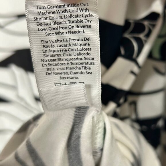 Celebrate Halloween Women’s Pajama Set sz 3X 2 Piece Mummy White Orange - Picture 9 of 10